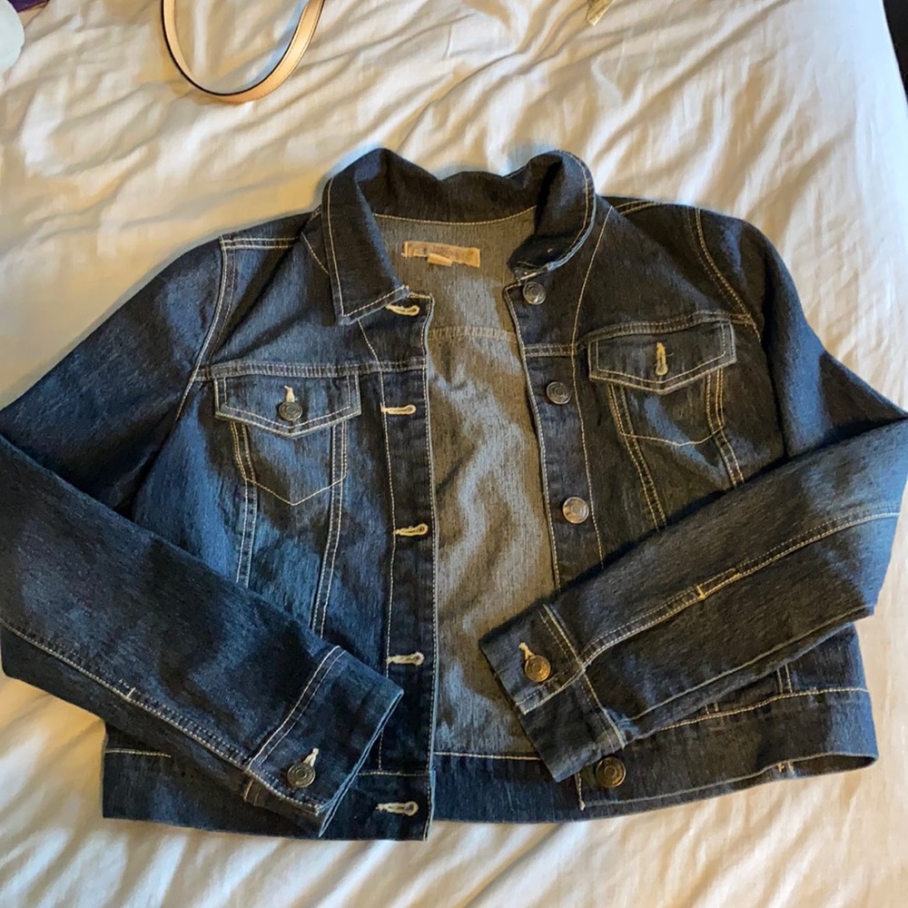 Dark denim jacket